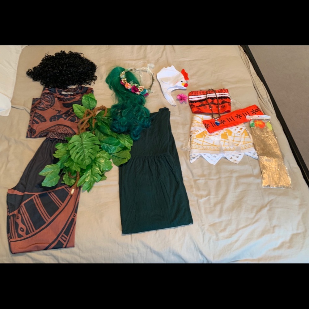 Moana Family Costume